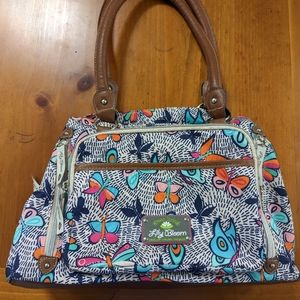 Butterfly Lily Bloom Shoulder Bag